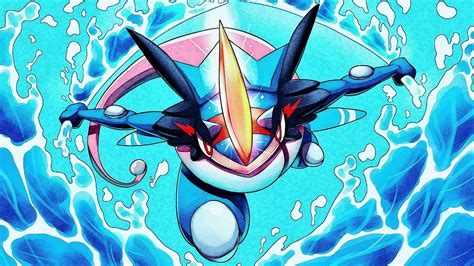 shiny ash greninja wallpaper|Awesome Ash Greninja Wallpapers .